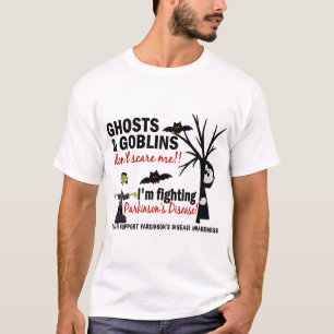 Halloween 1 Parkinson-Krankheits-Krieger T-Shirt