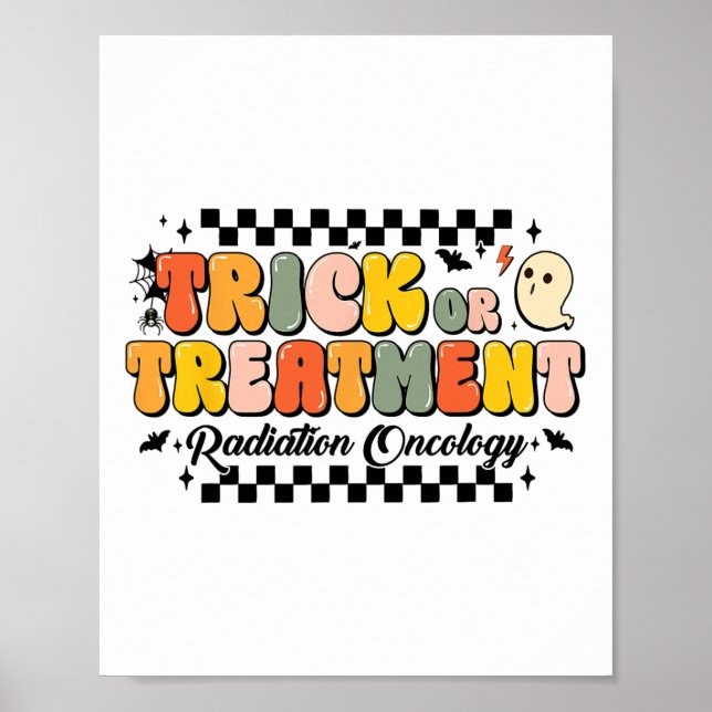 Halloween 1: Trick oder Treatment Radiation Oncolo Poster (Vorne)