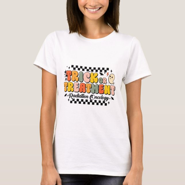Halloween 1: Trick oder Treatment Radiation Oncolo T-Shirt (Vorderseite)