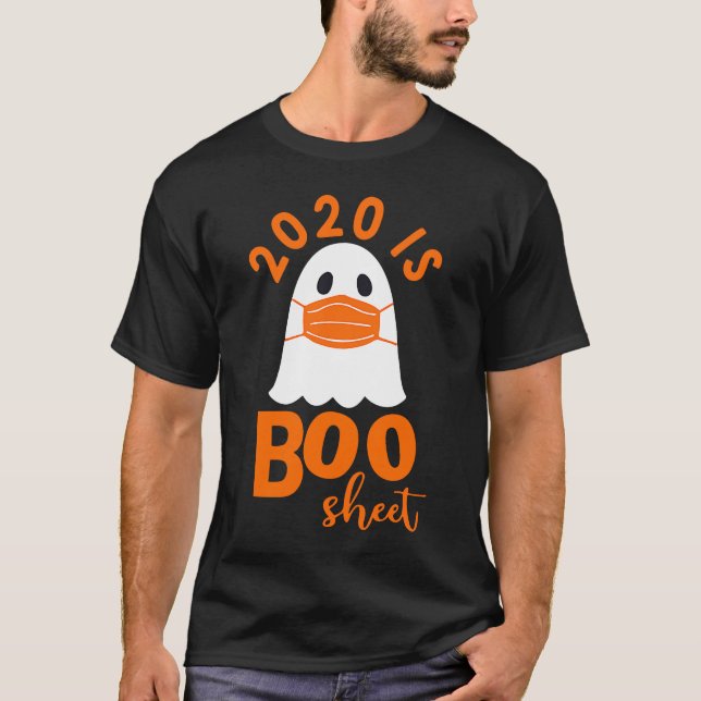 Halloween 2020 ist Boo Sheet T-Shirt (Vorderseite)