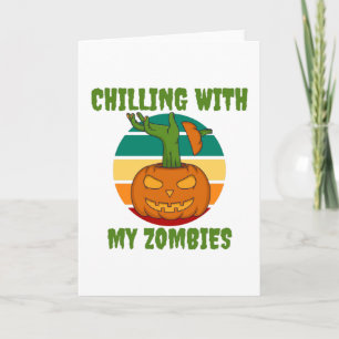 Halloween 2021: Abkühlung mit meinen Zombies Karte