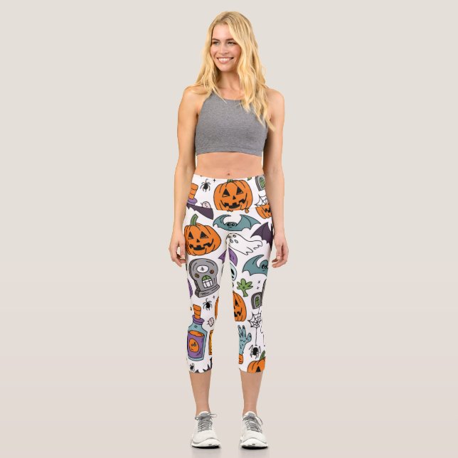 Halloween 2024 capri leggings (Vorderseite)