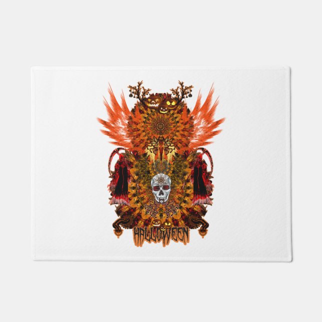 Halloween 2024 fußmatte (Vorderseite)