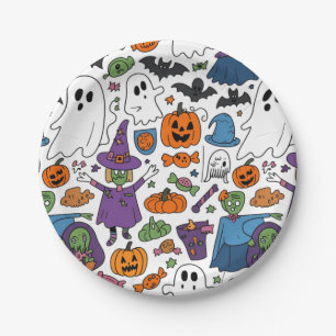 Halloween 2024 pappteller