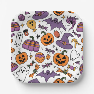 Halloween 2024 pappteller