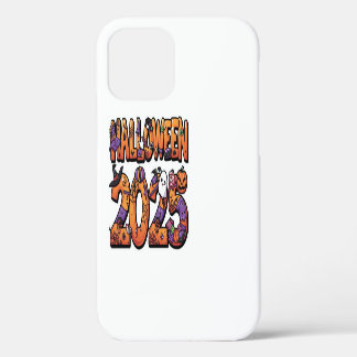 Halloween 2025 - Farbige Cutout-Aufkleber für Cart iPhone 12 Hülle