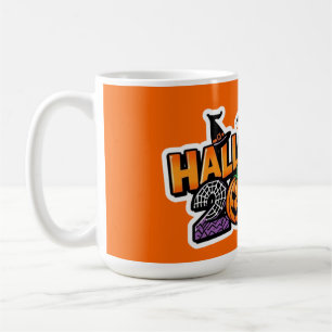 Halloween 2025 Magie – Festlicher Kürbis Kaffeetasse