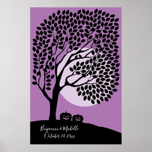 Halloween - 250 Signature Guest Book Alternative Poster