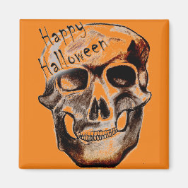 Halloween 2 Inch Square Magnet