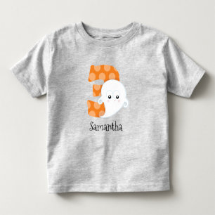 Halloween 3. 3. Geburtstagszeit Kleinkind T-shirt