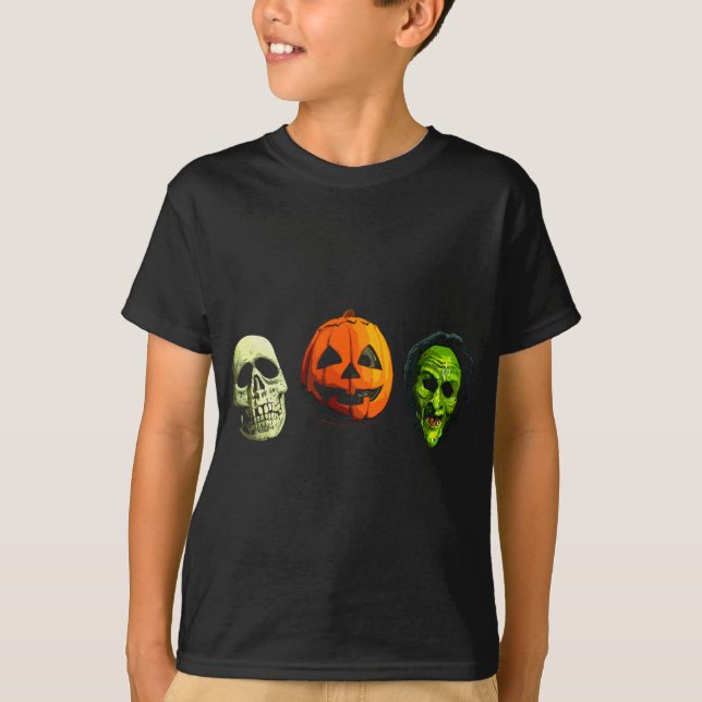 Halloween 3 Silver Kleeblatt Masken T-Shirt (Vorderseite)