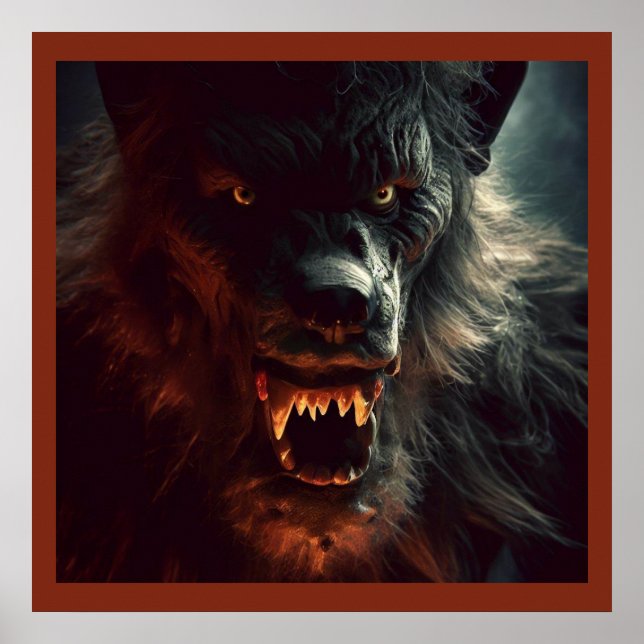 Halloween 3 Werewolf Poster (Vorne)
