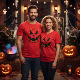 Halloween 3D Pumpkin Design. Das Produkt wird abge T-Shirt