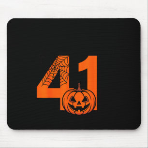 Halloween 41 Einundvierzig Vier Meme Slang Geburts Mousepad