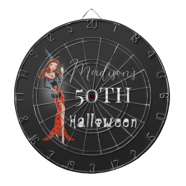Halloween 50. Geburtstagsparty der Frau Dartscheibe (vorne)