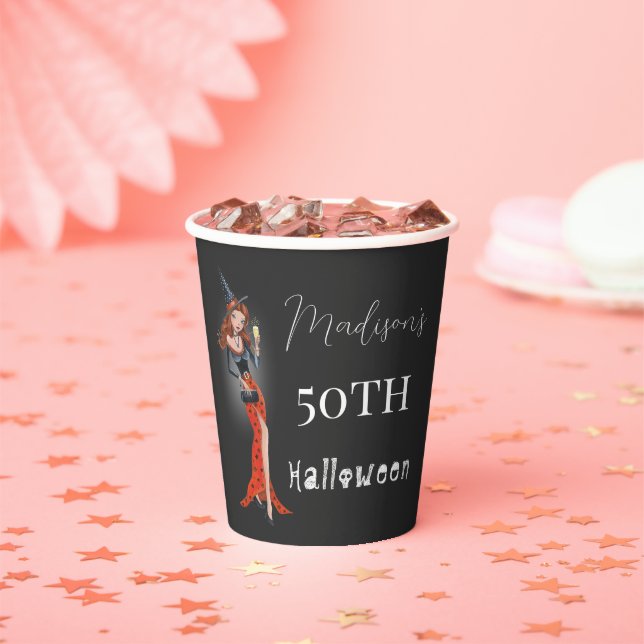 Halloween 50. Geburtstagsparty der Frau Pappbecher (Insitu)