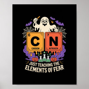 Halloween 67 Meme Wissenschaft Chemie Lehrer Perio Poster