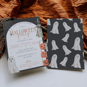 Halloween 90er Ästhetische Party Einladung
