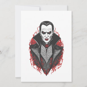 Halloween 9 Vampire, beängstigendes Monster, Horro Einladung