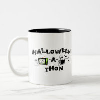 Halloween-a-thon 2-seitige Tasse