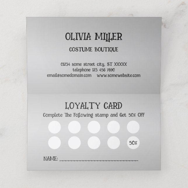 Halloween-Abend mit Spuk Haus, Fledermäusen, Kürbi Treuekarte (Innenseite Aufgefaltet)