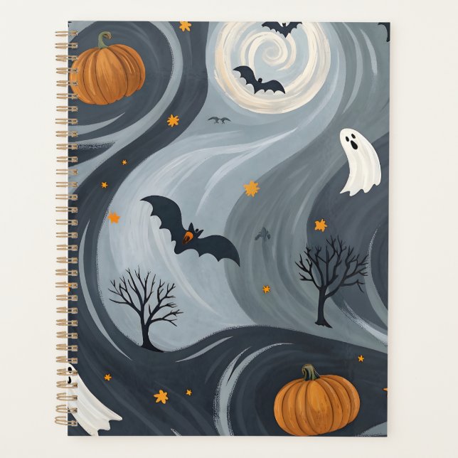 Halloween-Abend Planer (Vorderseite)