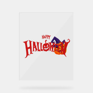 halloween acrylschild