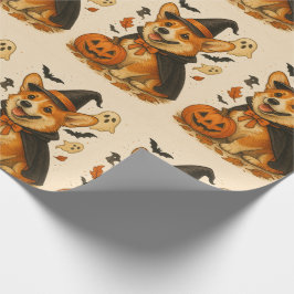Halloween Adortive festliche Corgi Hundeliebhaber Geschenkpapier