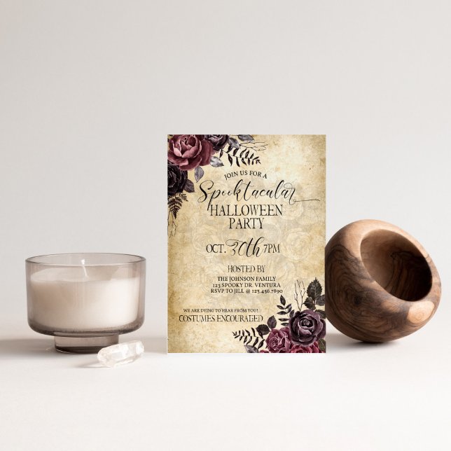 Halloween, Adult Halloween, Kostüm-Party, Kostüm Einladung (Von Creator hochgeladen)