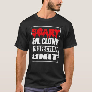 Halloween Adult Kostüm Evil Clown Beängstigender S T-Shirt