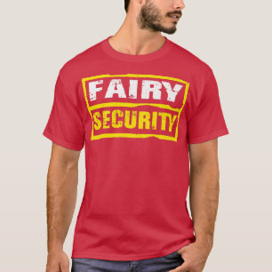 Halloween Adult Kostüm Fairy Security Vater Mama T-Shirt