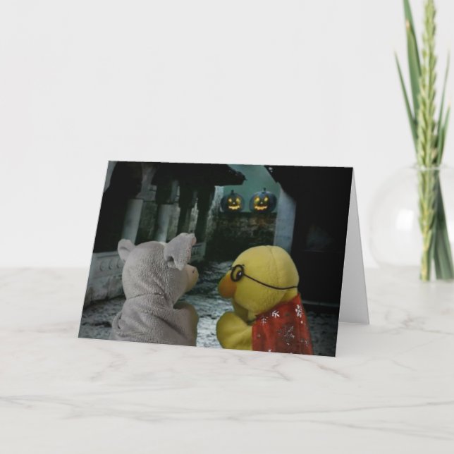 Halloween Adventure Card Karte (Vorderseite)
