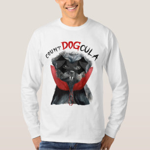 Halloween Affenpinscher Funny Vampire Dog T-Shirt