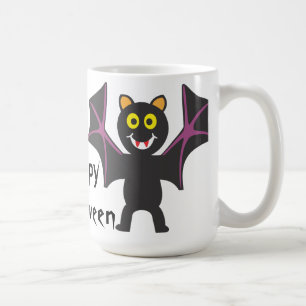 Halloween Albern Bat Tasse