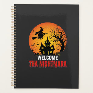 Halloween-Albtraum-Hexen-Haus-Design Planer