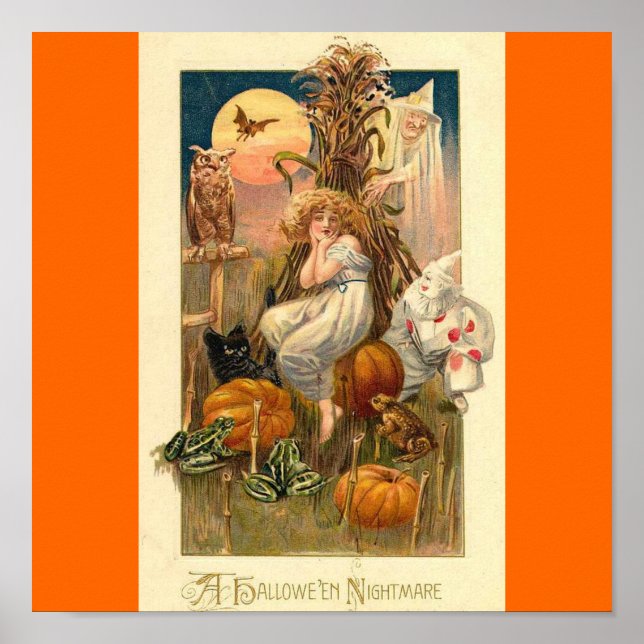 halloween albtraum poster (Vorne)