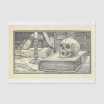 Halloween-Alchemie-Totenkopf-Dekupage