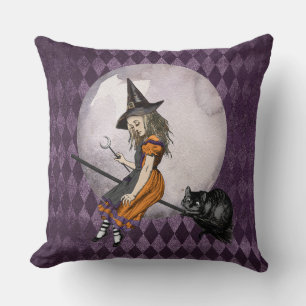 Halloween Alice im Wunderland Cheshire Cat Moon Kissen