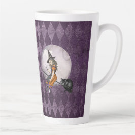 Halloween Alice im Wunderland Cheshire Cat Moon Milchtasse