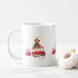 Halloween Alles Gute zum Geburtstag Vogelscheuche Kaffeetasse