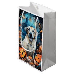 Halloween Anatolischer Schäferhund mit Pumpkins Be Kleine Geschenktüte