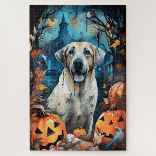 Halloween Anatolischer Schäferhund mit Pumpkins Be Puzzle