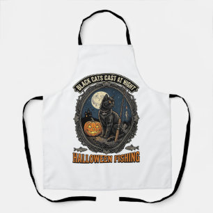Halloween Angeljäger Vintage Kürbis Design_1 Schürze