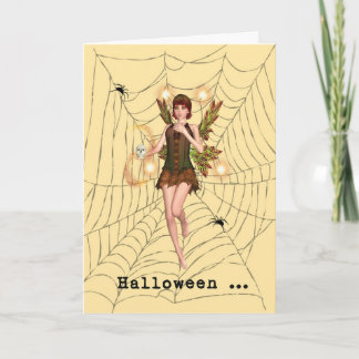 Halloween-Angst-Fee-Karte Karte