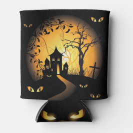 Halloween - ängstliche Augen, die dich beobachten Dosenkühler