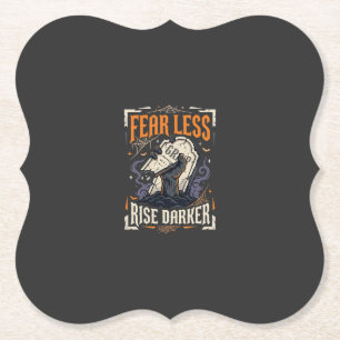Halloween Angstloser Aufstieg des Monsters Untersetzer