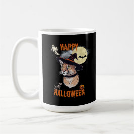 halloween animals kaffeetasse