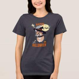 halloween animals Tri-Blend shirt