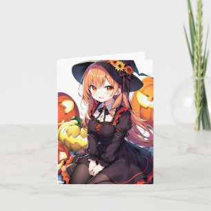Halloween Anime D Karte
