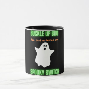 Halloween Anschnallen Boo Geist Gruseliger Schalte Tasse